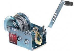 Лебедка шестеренчатая тросовая, тяга - 0,8т.(гориз.перемещ.грузов)