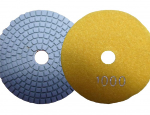 Круг (диск) алмазный полировальный гибкий (черепашка) Р1000 TT