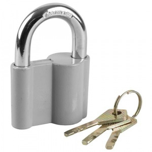 Замок навесной 65мм STAYER "MASTER", дисковый механизм секрета
