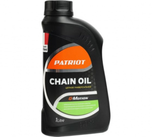 Масло для пильных цепей PATRIOT G-Motion Chain Oil, 1л