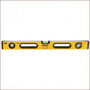 Уровень алюминиевый, 100cм, 3глазка, STAYER "STABIL", с ручками