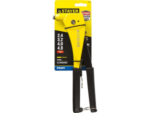 Заклепочник 2,4-4,8мм STAYER "ProFix" RX600 литой корпус