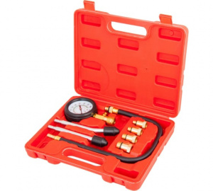 Компрессометр для бензиновых двигателей с набором насадок AV Steel