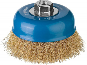Щетка угловая 125 мм латунь ЗУБР