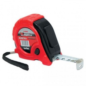 Рулетка  5м*19 мм "Matrix" Rudder