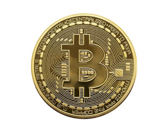 Монета сувенирная "Биткоин"