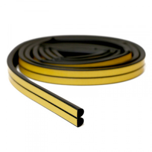 Уплотнитель резиновый MAWIPRO D21*15мм, черный, 50м