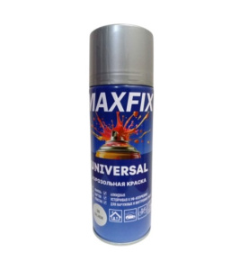 Краска 400мл MAXFIX серебро №1680