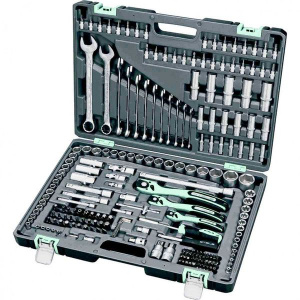 Набор инструмента STELS 216 предметов 1/2", 3/8", 1/4", Сr-V