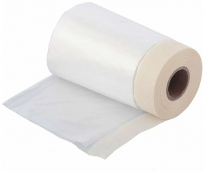 Пленка защитная с клеящей лентой  550мм х 15м.,MATRIX