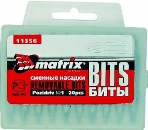 Бита PZ №1, 25мм "MATRIX"