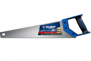 Ножовка по дереву 500мм ЗУБР ПРОФЕССИОНАЛ МОЛНИЯ-3D зуб 7 TPI