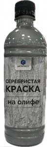 Краска на олифе "Экокласс" серебристая 0,5л.