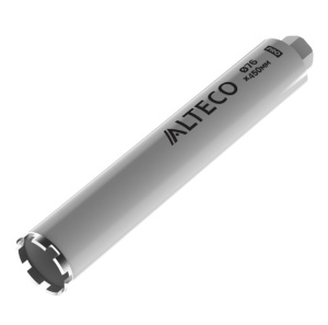 Коронка алмазная ALTECO Professional 76*450, мокрое сверление