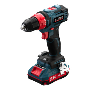 Дрель аккумуляторная (шуруповерт) ALTECO CD 21-45 BL X2