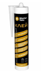 Клей MasterTeks каучуковый зеркальный 400мл, бежевый