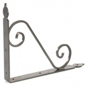 Кронштейн декоративный 240х290х30х3,5мм СИБРТЕХ, темно-серый