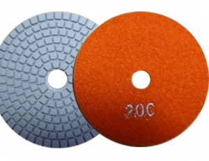 Круг (диск) алмазный полировальный гибкий (черепашка) Р 200 TT