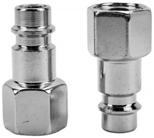 Переходник быстросъемный("папа") 1/4" Stels, 2шт