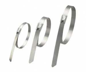 Хомут металлический нерж. 7,9*200