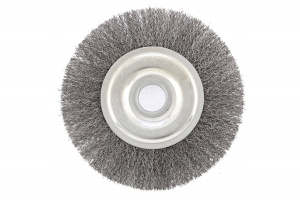 Щетка торцевая 150 мм металл