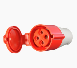 Розетка 214 3Р+РЕ 16А 380В IP44 Sirius