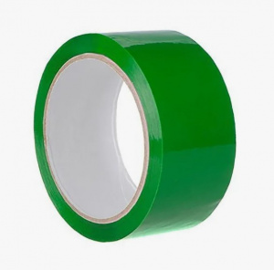 Скотч цветной зеленый 45мм*66м