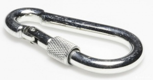 Карабин винтовой 6мм с фиксатором