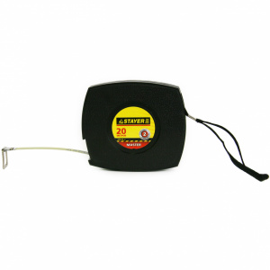 Мерная лента 20м*10 мм STAYER "MASTER", стальное полотно, пластик. корпус