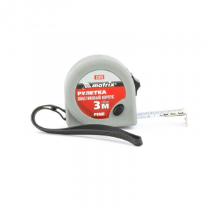 Рулетка  3м*16 мм "Matrix" Fine пластик. корпус