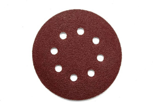 Круг абразивный под "липучку" с отверстиями 125мм Р 40 VIRA