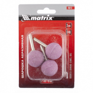 Шарошка абразивная, шар 30*6,F46 MATRIX