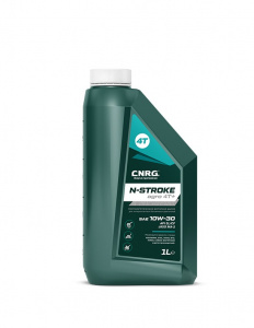 Масло моторное 1л. C.N.R.G. N-Stroke 4Т 10W30 четырехтактное, полусинтетика