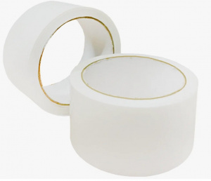 Скотч цветной белый 45мм*66м