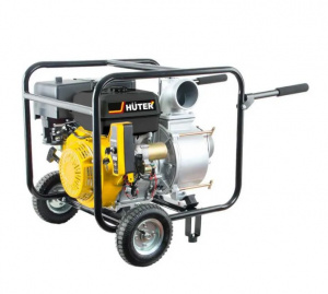 Мотопомпа бензиновая HUTER MPD-100