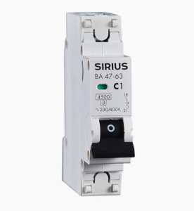Автоматический выключатель ВА 47-63 PRO 1P 40А (С) 4,5кА Sirius
