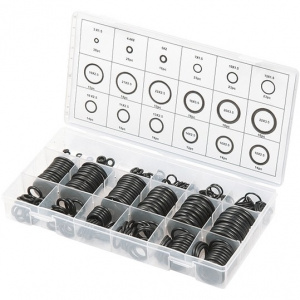 Набор резиновых уплотнительных прокладок, D 3 - 23 мм, 279 предметов Сибртех