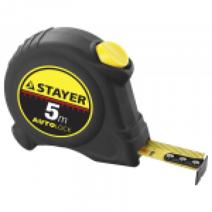 Рулетка  5м*25 мм STAYER "autolock"