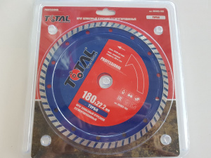 Диск алмазный 180*2,2*22 (F40) TT сухая/влажная резка