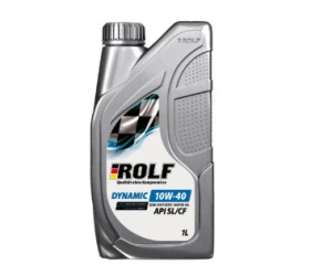 Масло моторное 1л. ROLF Dynamic 10W40 SL/CF