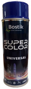 Краска 400мл Bostik Super Color синий "Гранатовый" RAL5002