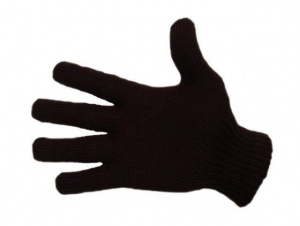 Перчатки х/б Рoссия  40гр. черные