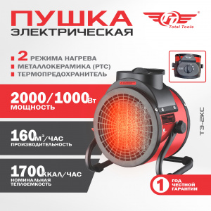 Теплогенератор электрический TT ТЭ-2КС