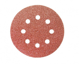 Круг абразивный на ворс. основе 125мм P500 MATRIX перфорированный