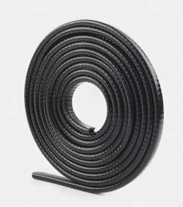 Лента защитная для двери автомобиля (чёрная)