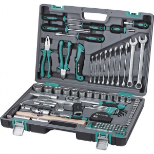 Набор инструмента STELS  98 предметов 1/2", 1/4", Сr-V