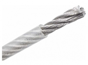 Трос для растяжки в оплетке, 6/8мм