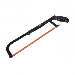 Ножовка по металлу 200-300мм  SPARTA (метал. черная ручка)