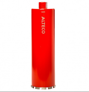 Коронка алмазная ALTECO BT 132*450, мокрое сверление