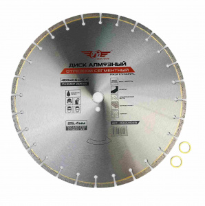 Диск (круг) алмазный по асфальту и бетону 400*25,4 (F40) TT